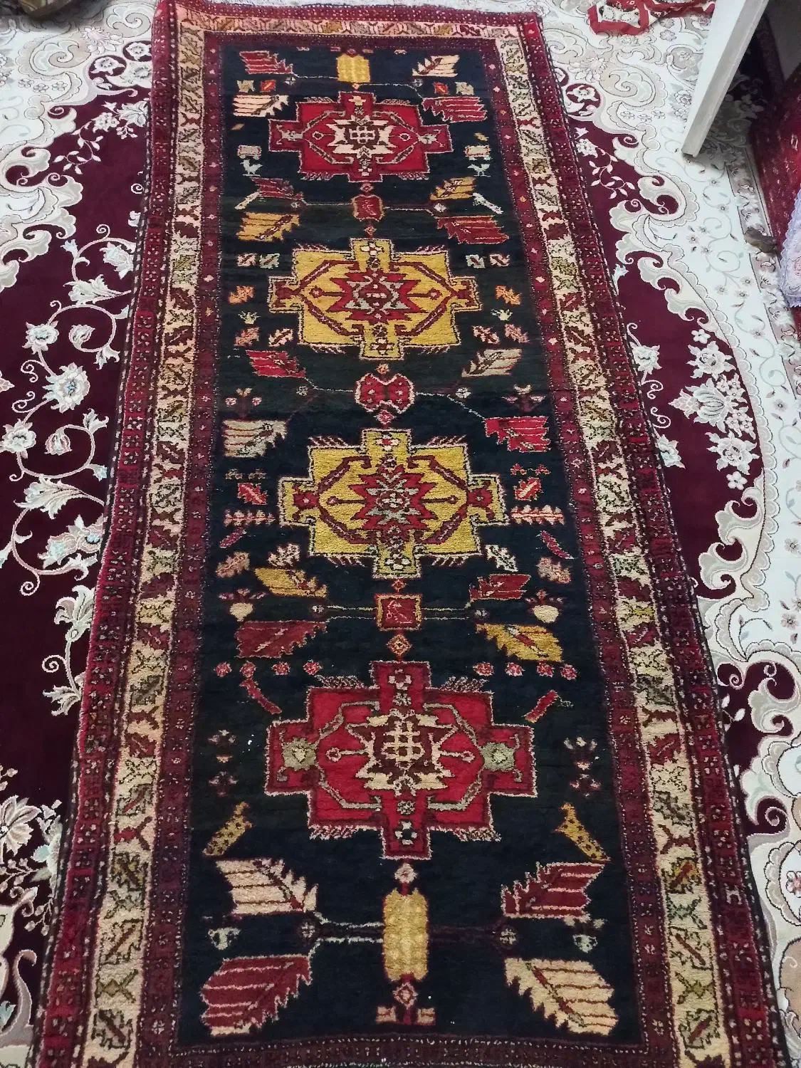 فرش دستبافت زخیم|فرش|رباطکریم, پیغمبر|دیوار