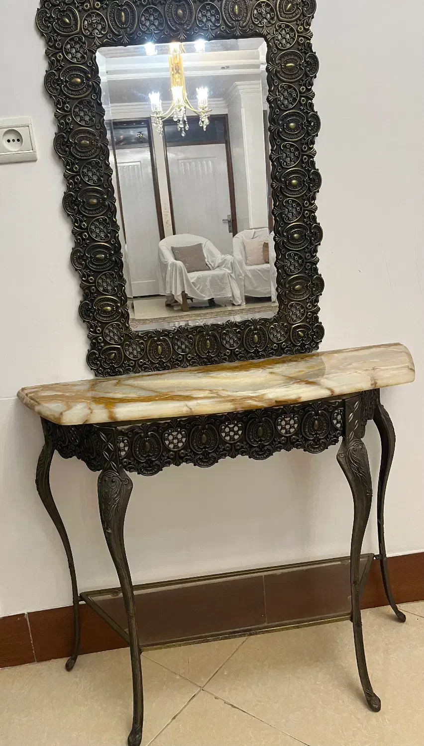 آیینه کنسول|بوفه، ویترین، کنسول|ساری, |دیوار