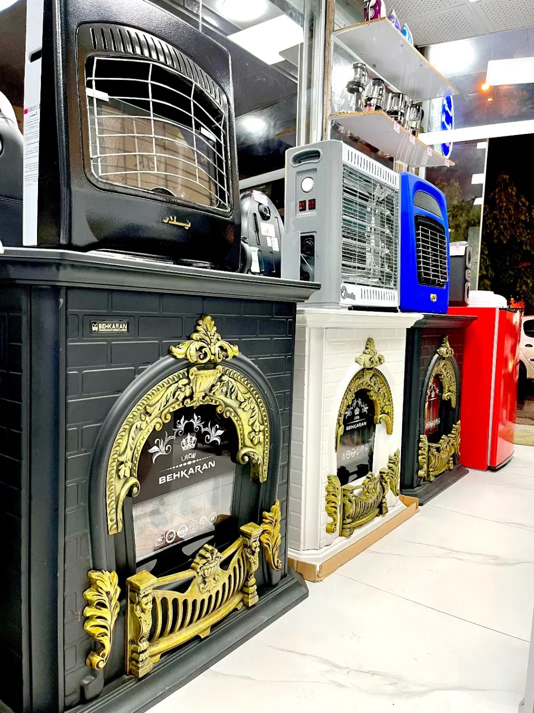 نمایندگی انحصاری بخاری های بهکاران با ضمانت شرکتی|بخاری، هیتر، شومینه|رشت, یخسازی|دیوار