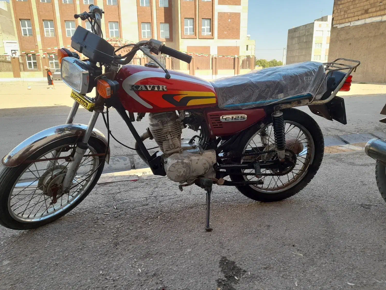 موتور هوندا مزایده|موتورسیکلت|اقبالیه, |دیوار