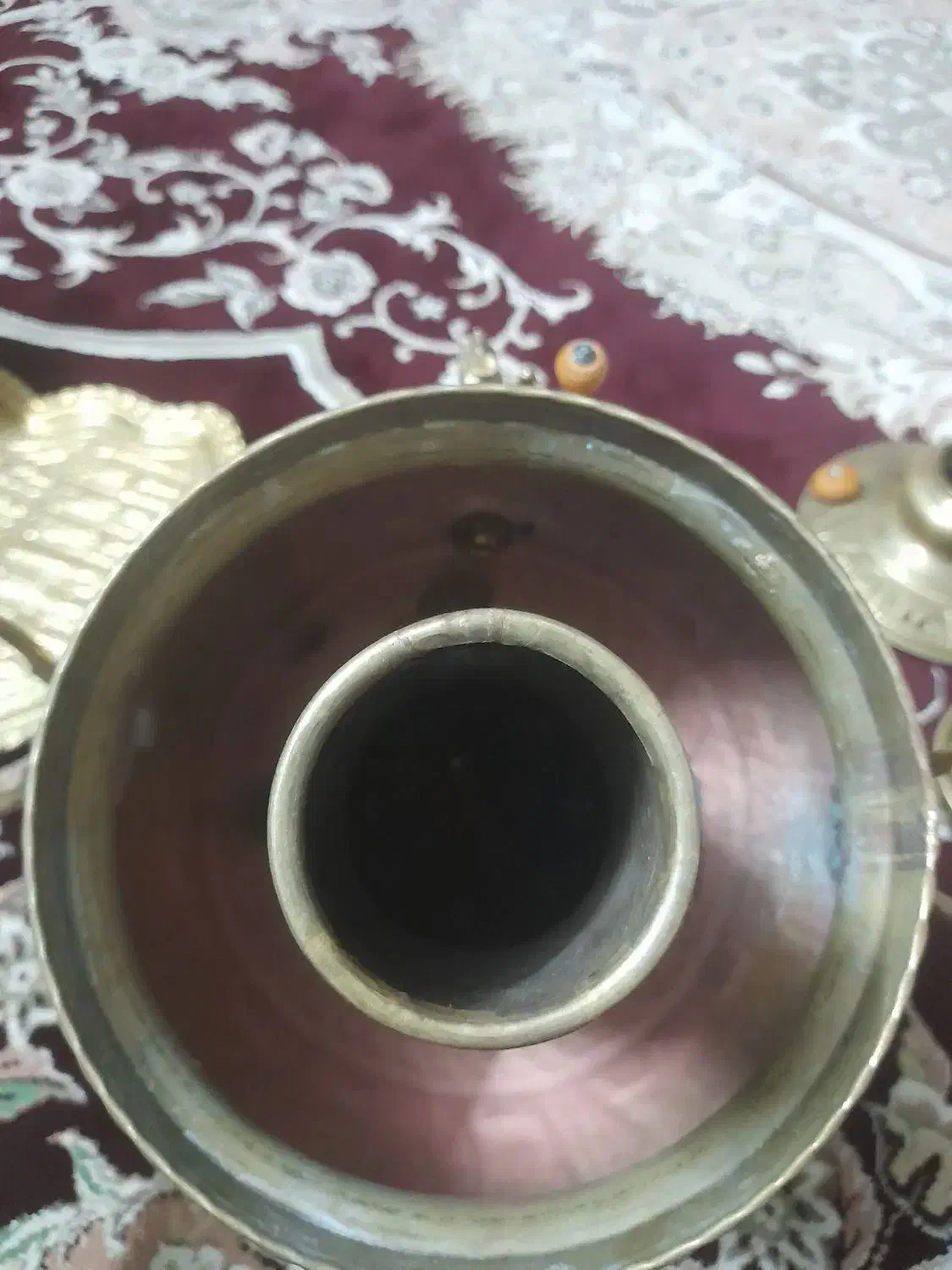 سماور ۶لیتری ذغالی|صنایع دستی و سایر لوازم تزئینی|بروجرد, |دیوار