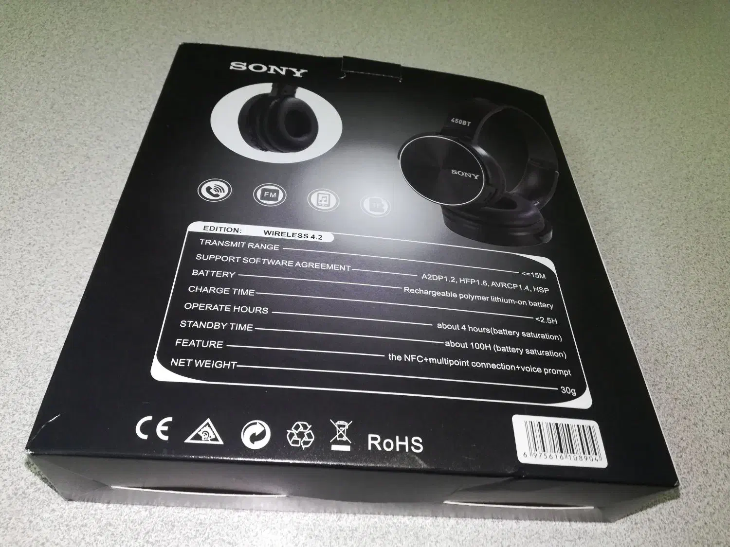 هدفون بیسیم Sony 450 BT|لوازم جانبی موبایل و تبلت|سمنان, |دیوار