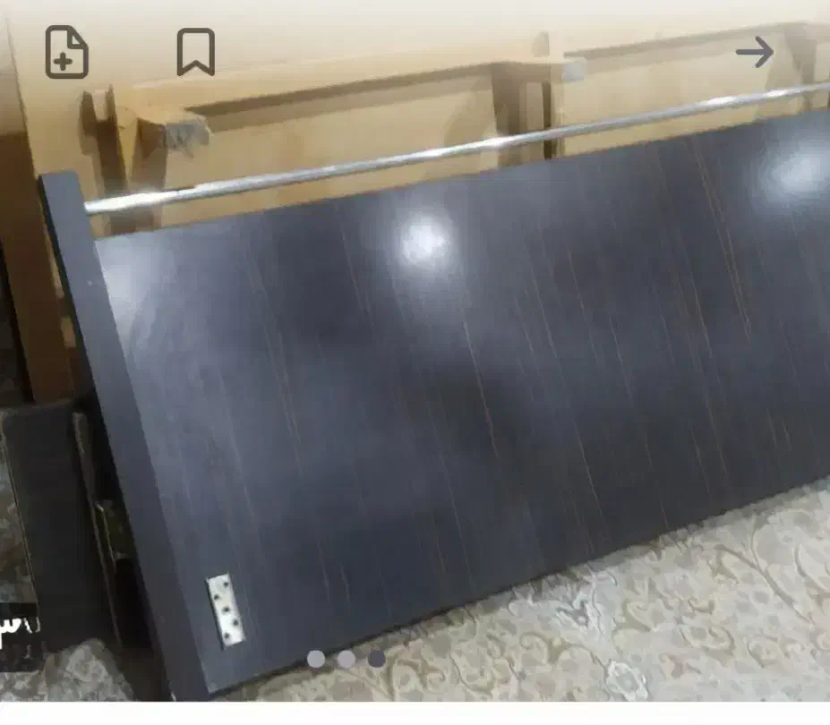 دوتا تختخواب یک نفره یکی با تشک ویکی بدون تشک|تخت و سرویس خواب|تهران, نارمک جنوبی|دیوار