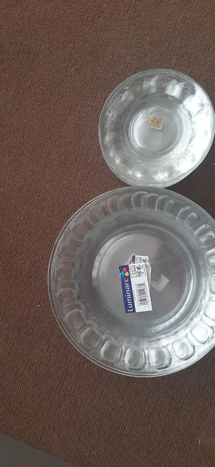 بشقاب ۲۴ گود و پیش دستی ۱۵ عینکی فرانسه|ظروف سرو و پذیرایی|آمل, |دیوار