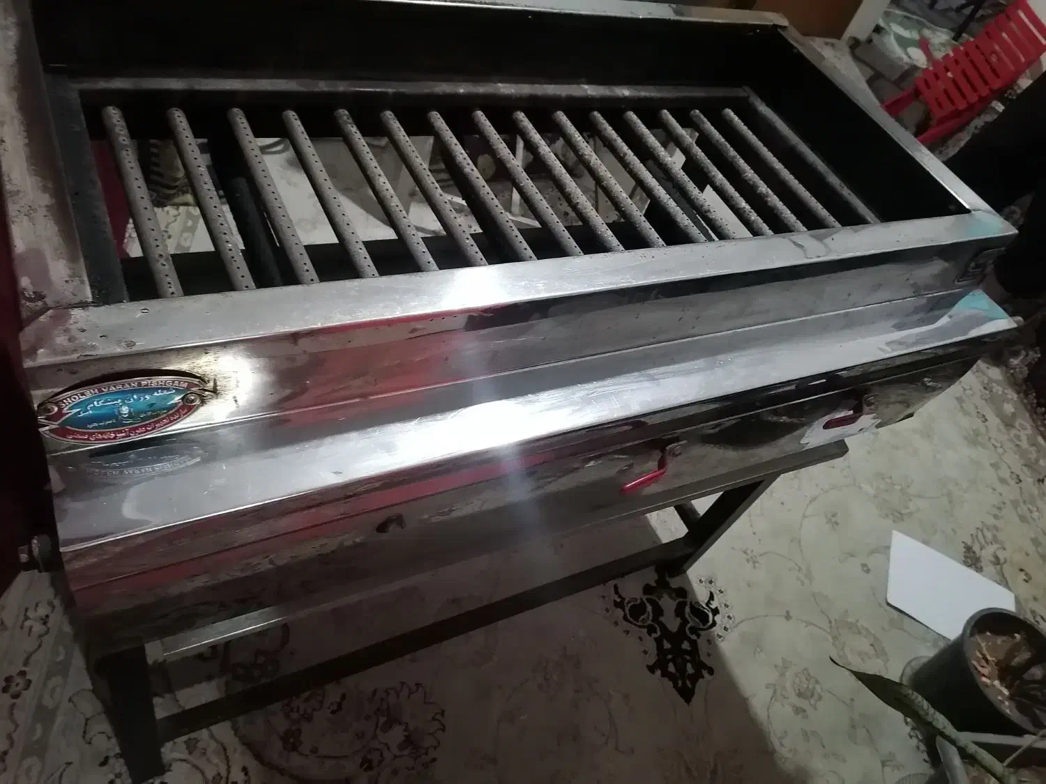 کباب پز گازی ۹میلیون پانصد|اجاق گاز و لوازم برقی پختوپز|پاکدشت, پاکدشت (مامازند)|دیوار