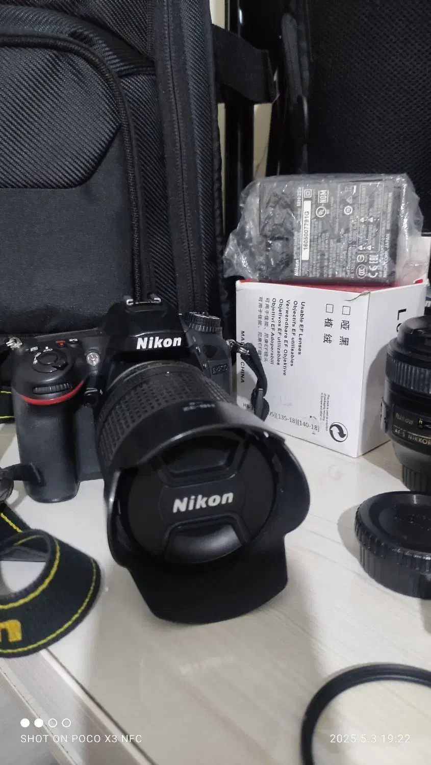 دوربین d7200 نیکون و لنز 140-18|دوربین عکاسی و فیلمبرداری|تربتحیدریه, شهرک ولیعصر|دیوار