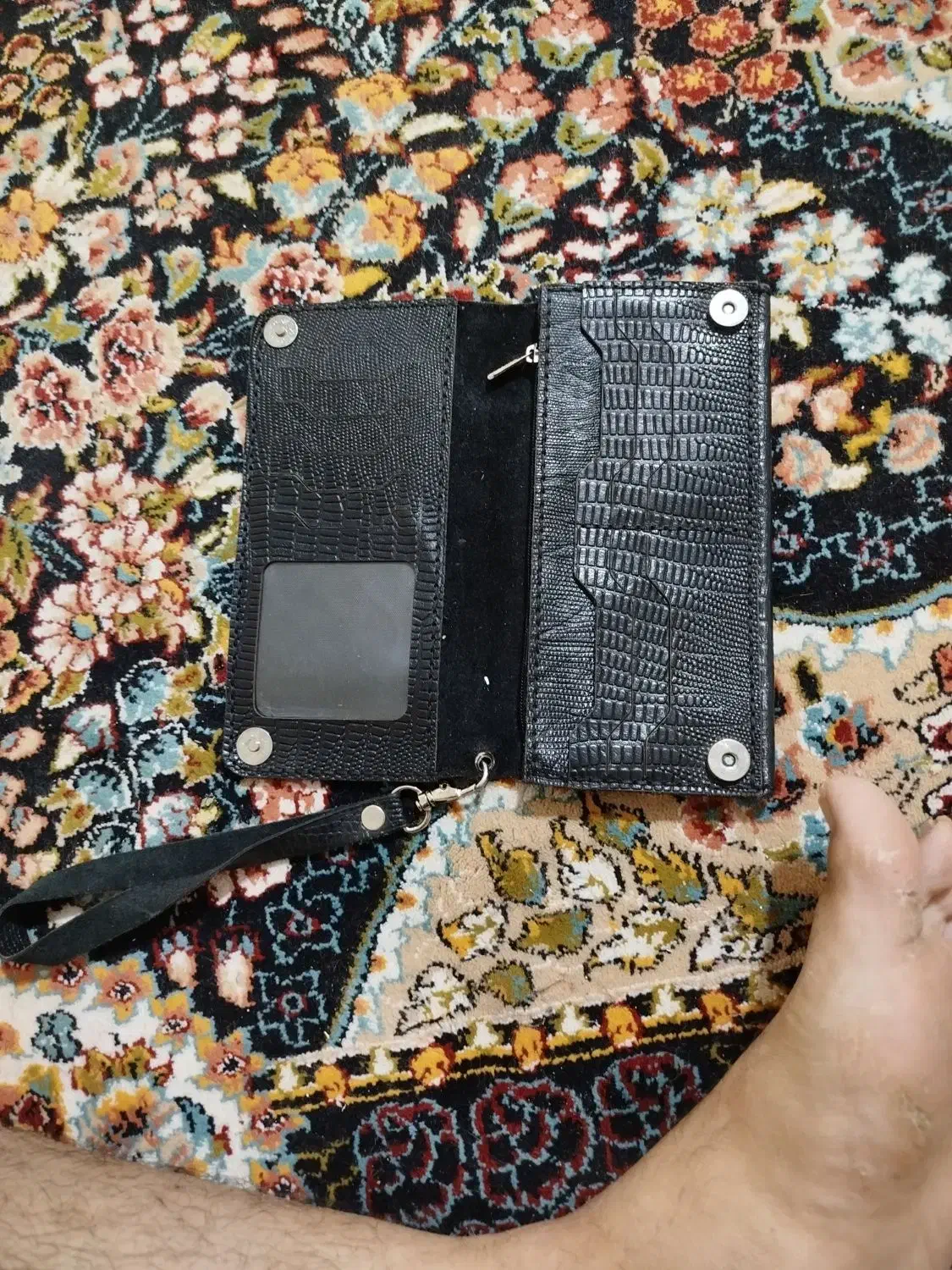 یک عدد کیف چرم اصل برای جا کارتی موبایل وپول|کیف، کفش، کمربند|زابل, |دیوار