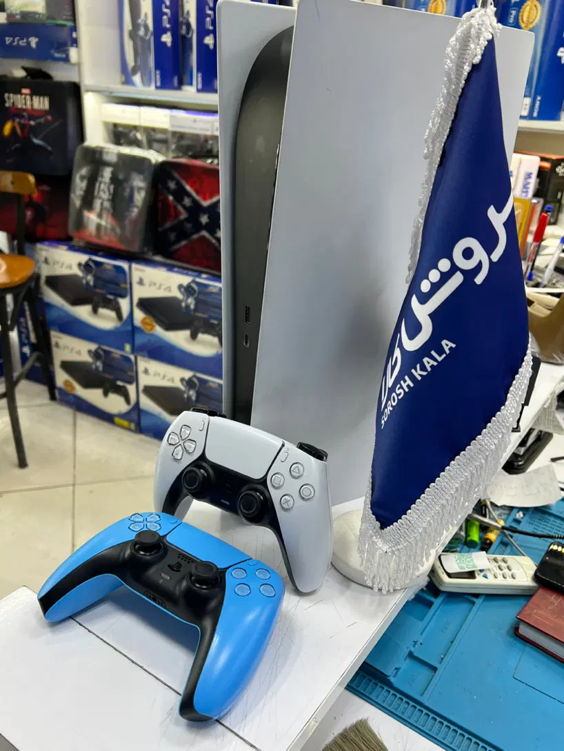 کار کرده کپی خور آنی و لحظه ای دو دسته اروپا PS5|کنسول، بازی ویدئویی و آنلاین|مشهد, سراب|دیوار