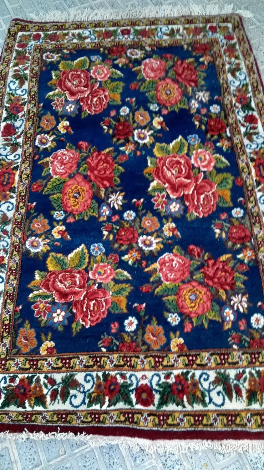 فرش دستبافت خامه رنگ ثابت|فرش|کیار, |دیوار