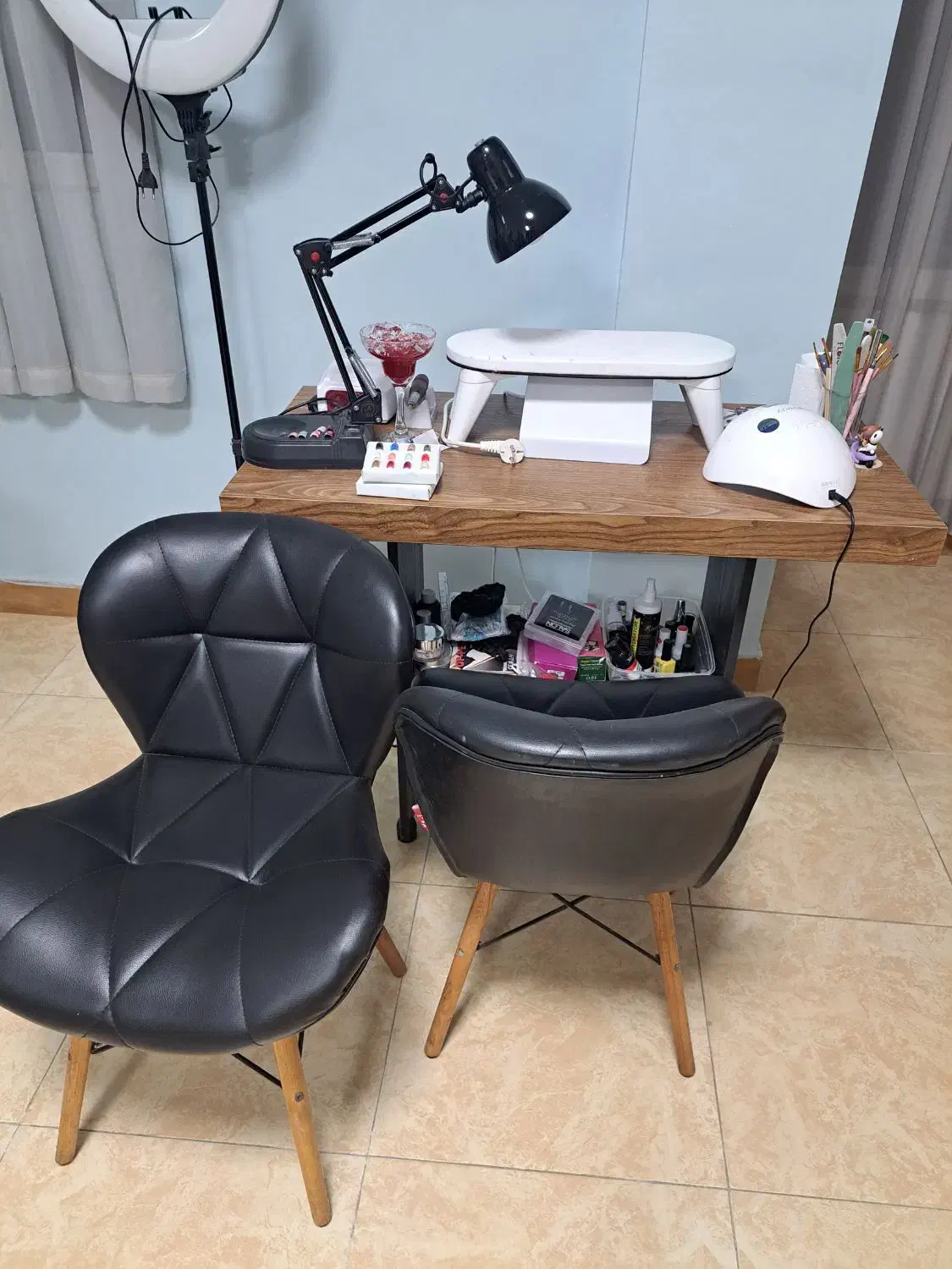 میز تحریر به همراه صندلی|میز تحریر و کامپیوتر|نوشهر, |دیوار