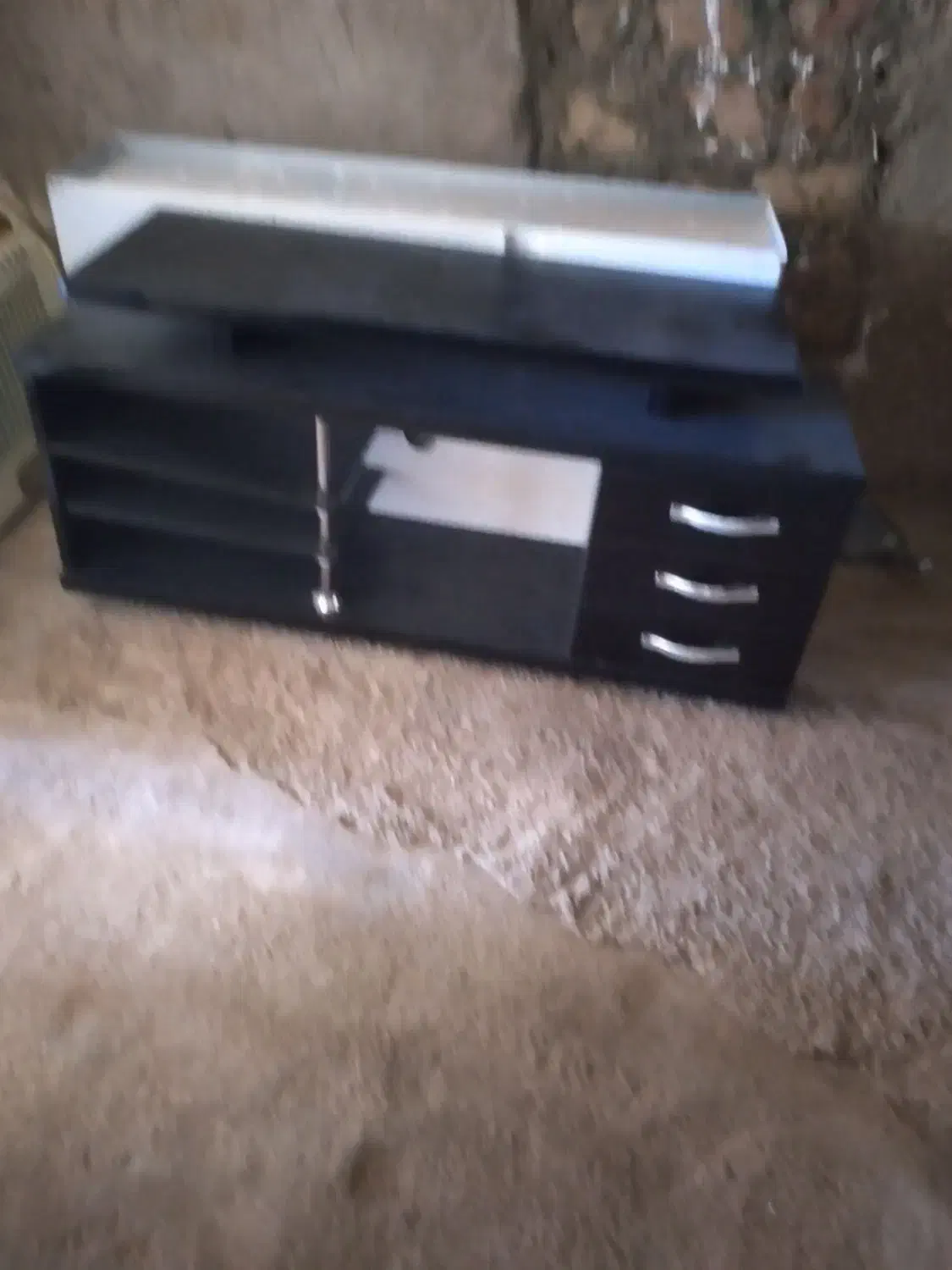 زیرتلویزیون کارکرده ولی سالم|میز تلویزیون|دهگلان, |دیوار