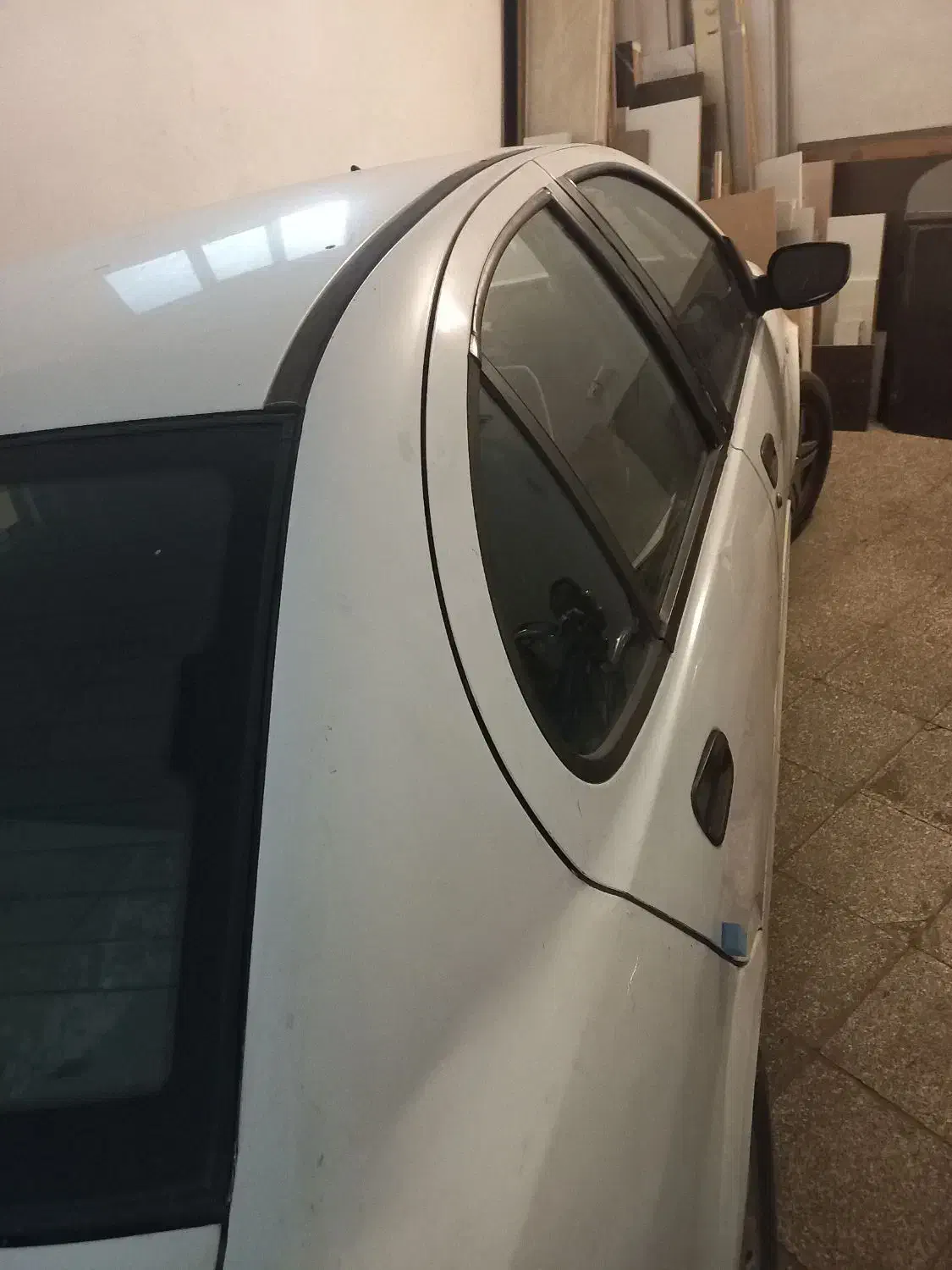 ساینا ۹۶فول سفید سالم|خودرو سواری و وانت|مشهد, شفا|دیوار