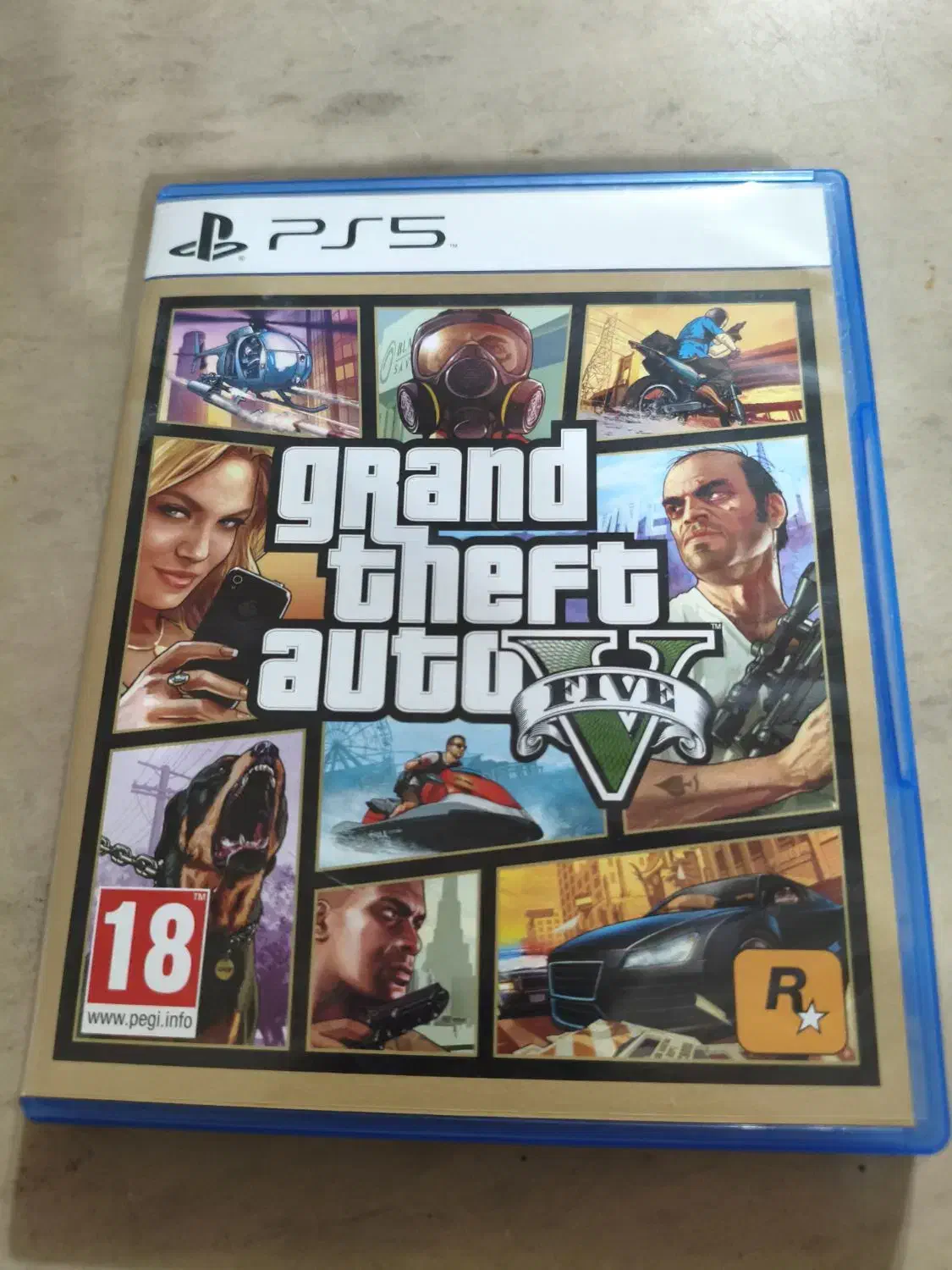 دیسک Gta v ps5|کنسول، بازی ویدئویی و آنلاین|اصفهان, ارغوانیه|دیوار