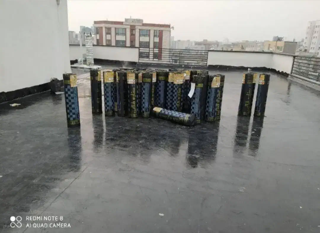 نصب ایزوگام قیرگونی اسفالت|خدمات پیشه و مهارت|ری, علایین|دیوار