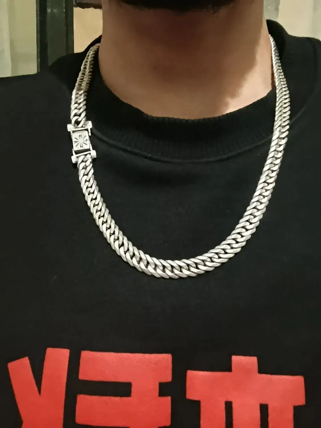 زنجیر نقره  925|جواهرات|آزادشهر, |دیوار