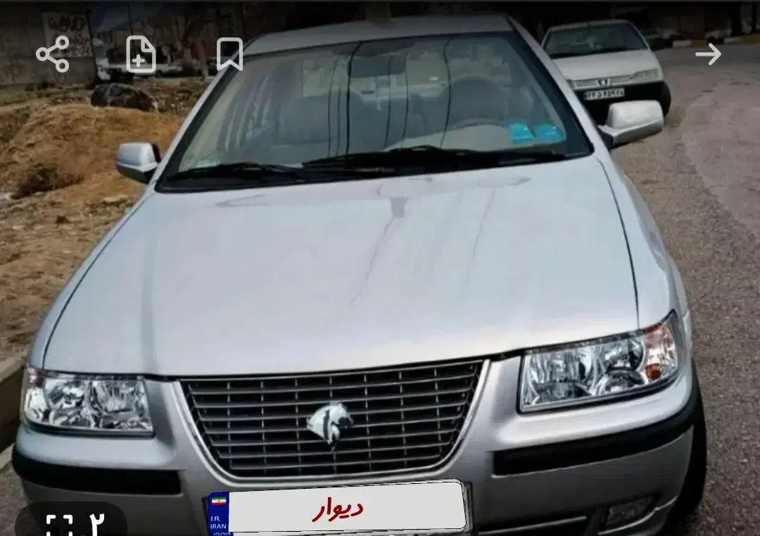 سمند۸۵|خودرو سواری و وانت|تویسرکان, |دیوار