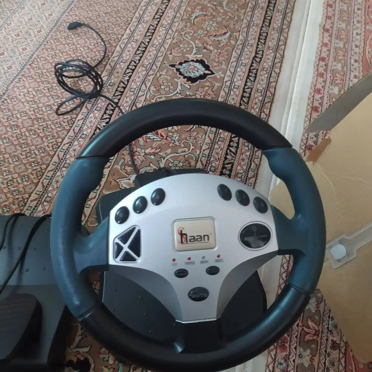 دستگاه فرمان برایه پلی استیشن 2و3|کنسول، بازی ویدئویی و آنلاین|پارسآباد, |دیوار