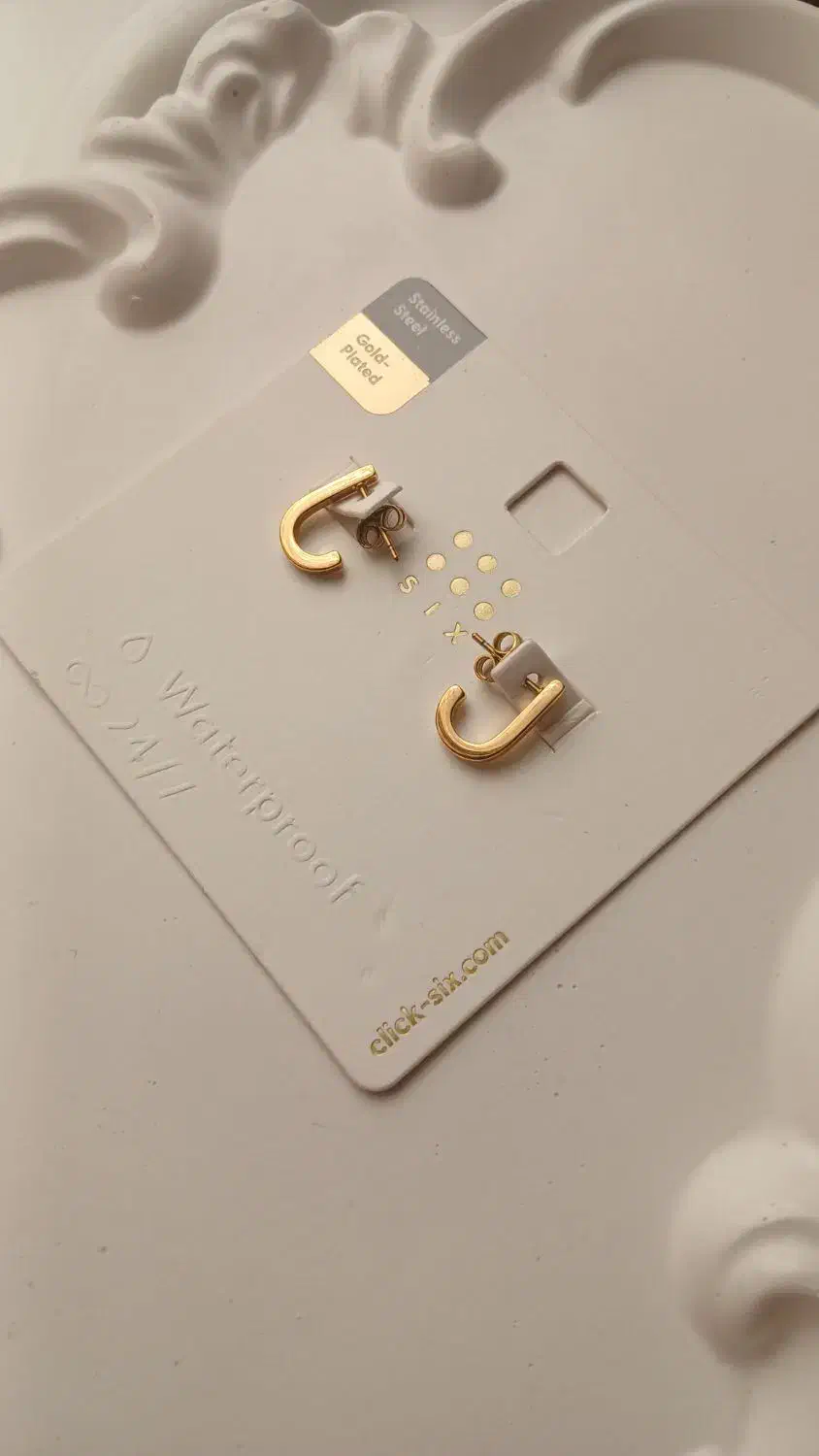 گوشواره ظریف روکش طلا|جواهرات|نیریز, |دیوار