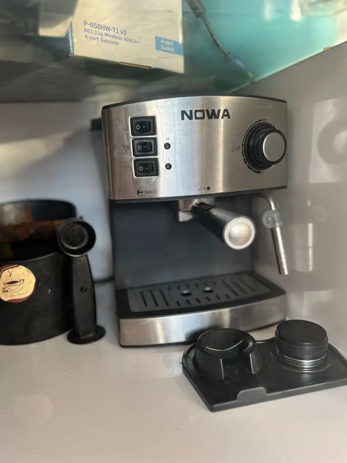 دستگاه قهوه ساز نوا در حد نو‌|سماور، چای‌ساز، قهوه‌ساز|شیراز, شهرک کوثر|دیوار