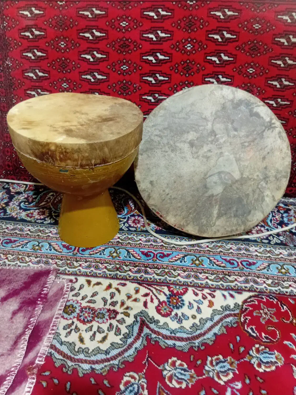 یک،جفت.دایره.وتنبک|سازهای سنتی|سنقر, |دیوار