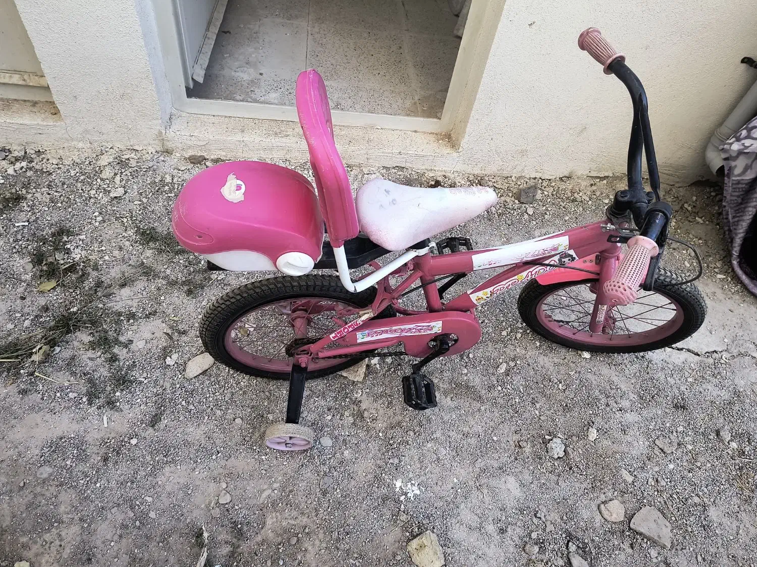 دوچرخه دخترانه سایز ۱۶ در حد نو|دوچرخه، اسکیت، اسکوتر|قزوین, |دیوار