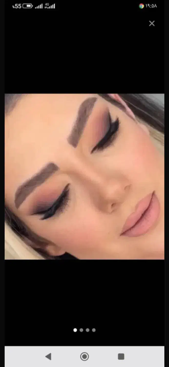 میکاپ شنیون بسیار شیک و مدرن و اقتصادی|خدمات آرایشگری و زیبایی|یزد, |دیوار