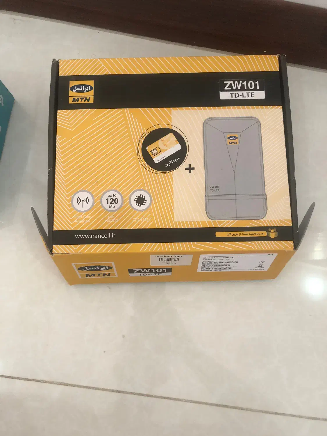 مودم فضای باز ایرانسل مدل ZW101 سرعت بالا|مودم و تجهیزات شبکه|کرمان, |دیوار