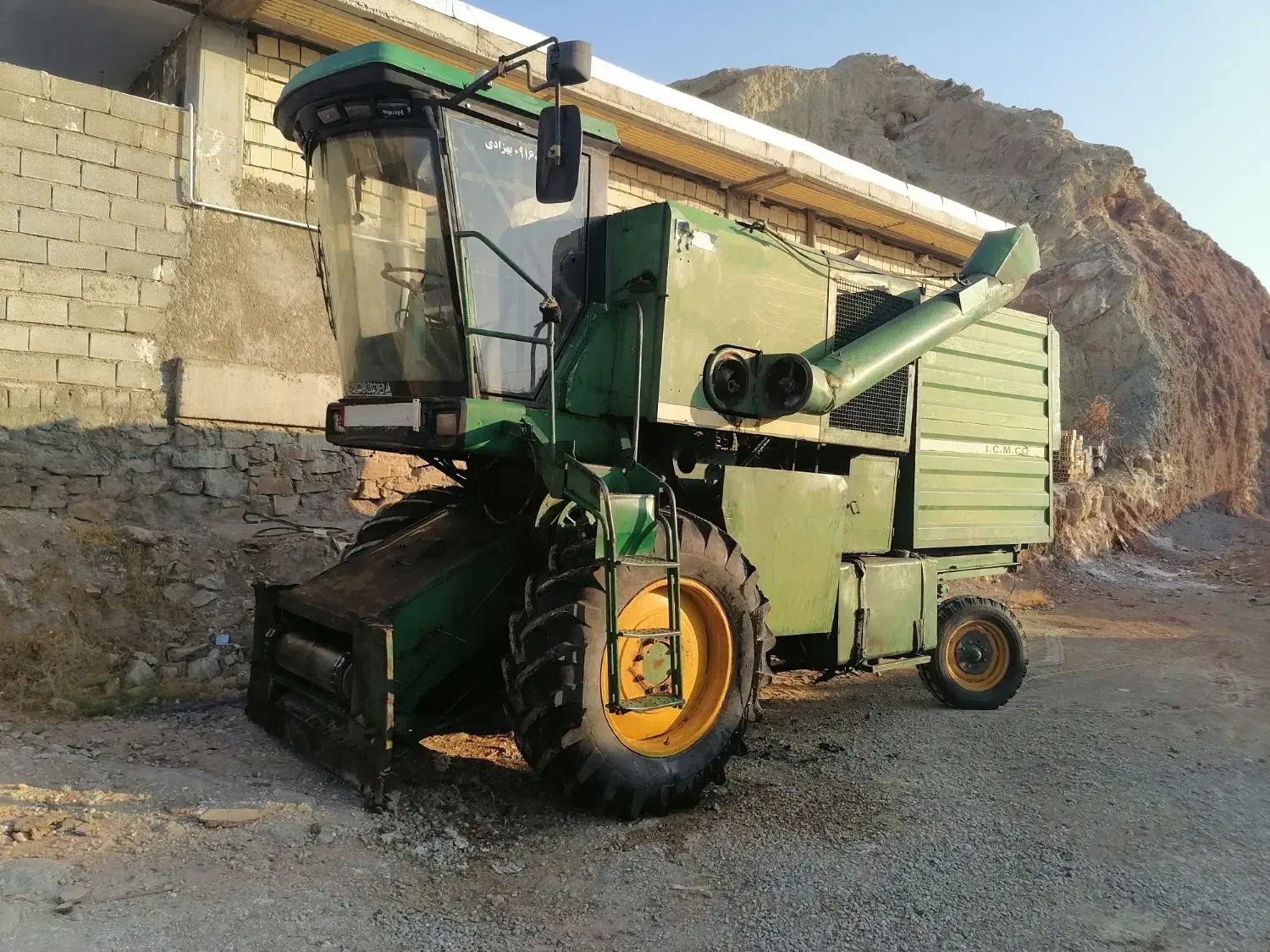 کمباین جاندیر 106 معاوضه میکنم|خودرو سنگین|مسجد سلیمان, |دیوار