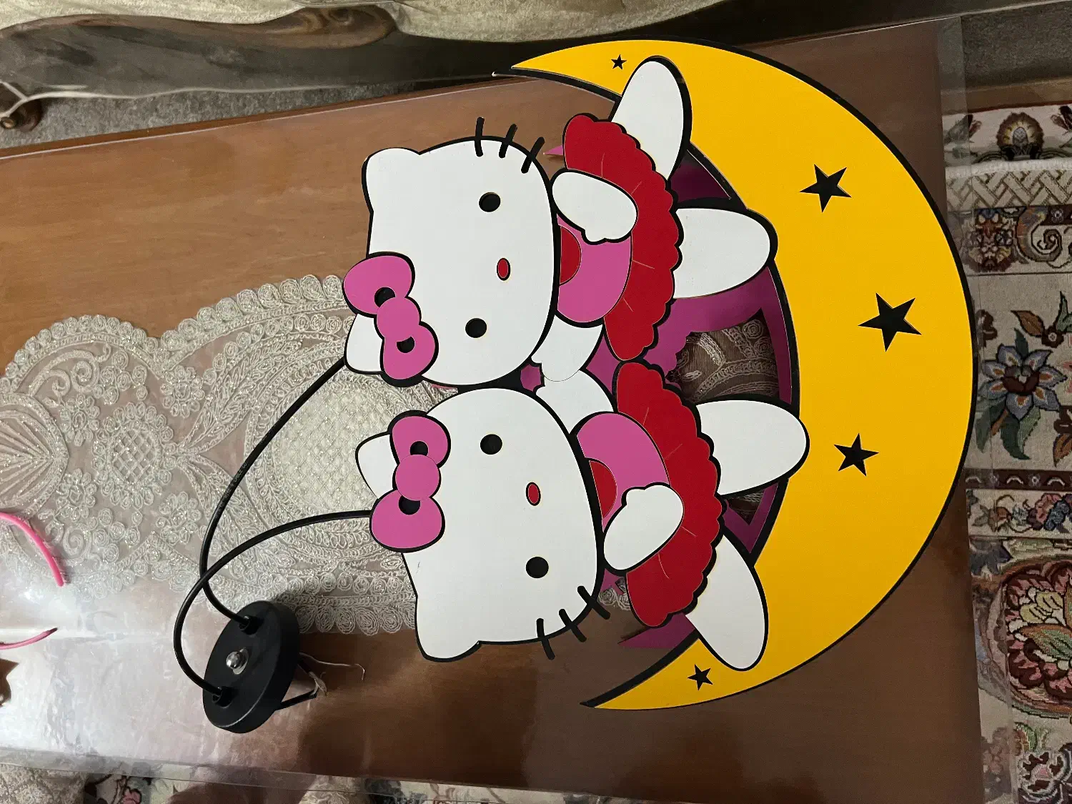 لوستر کیتی|لوستر و چراغ آویز|تهران, تختی|دیوار