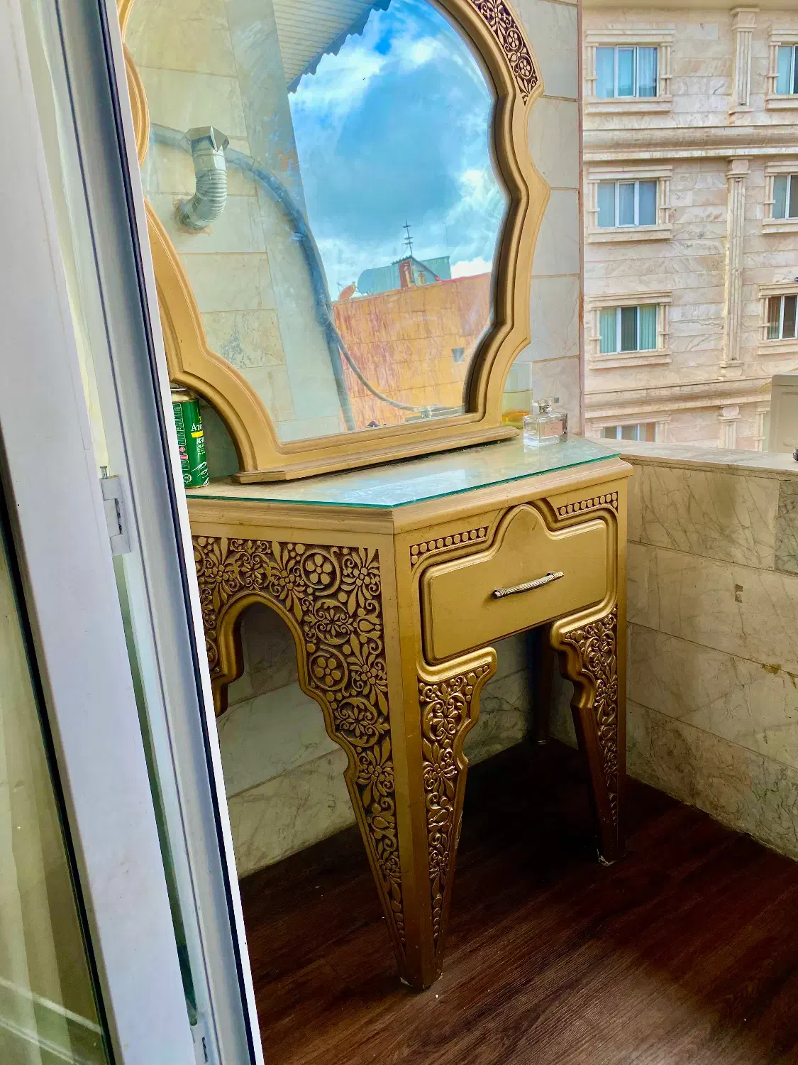 میز کنسول آینه کمد|بوفه، ویترین، کنسول|رشت, چله خانه|دیوار