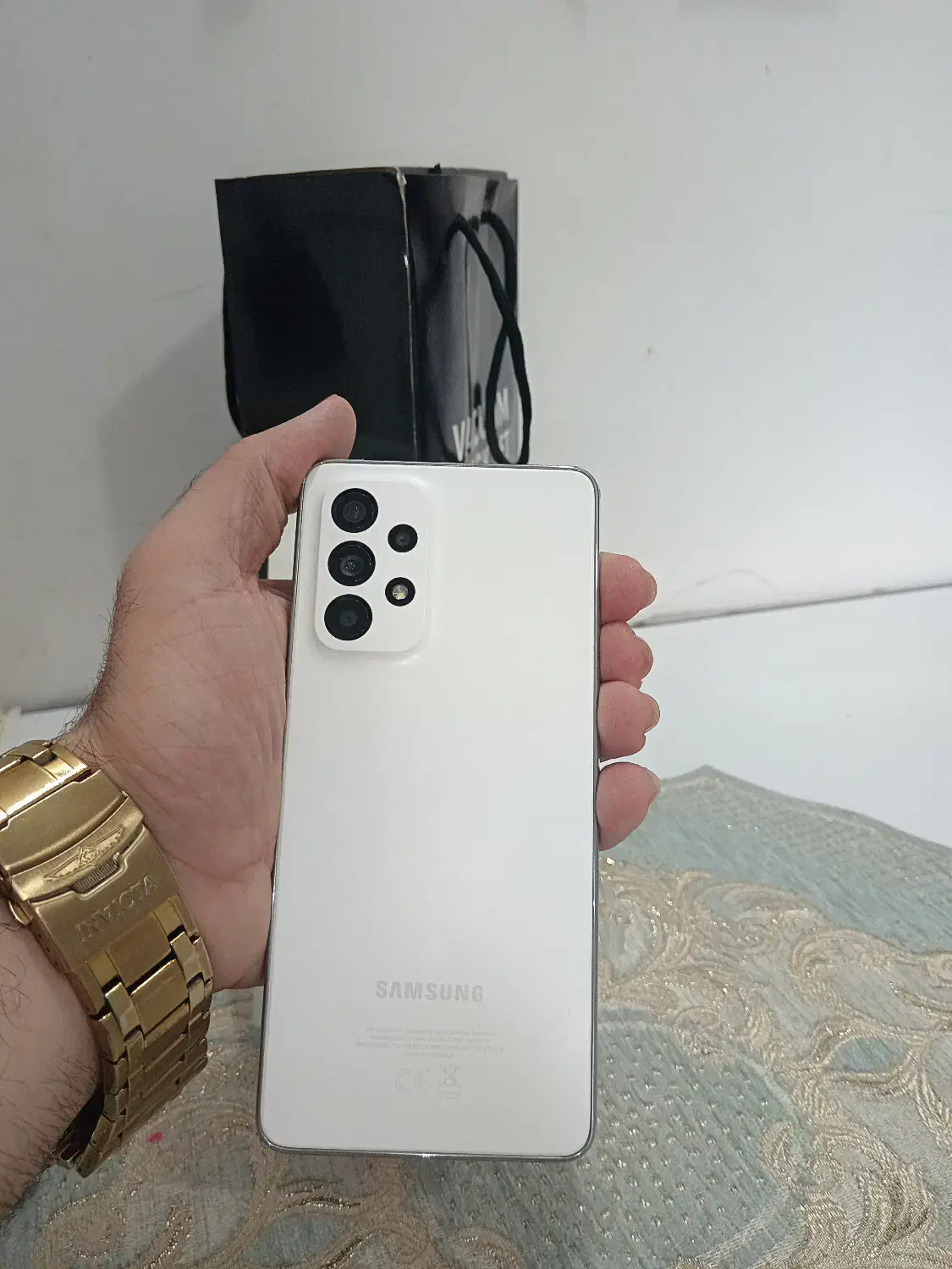 A53 (256 گیگ) لازرورقی کاملا مشابه نو|موبایل|رشت, یخسازی|دیوار