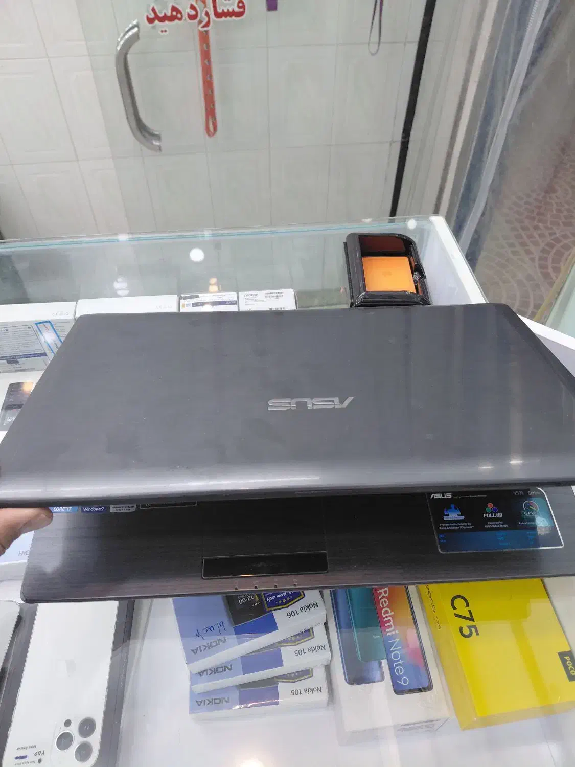 لبتاپ asus در حد نو|رایانه همراه|جهرم, |دیوار
