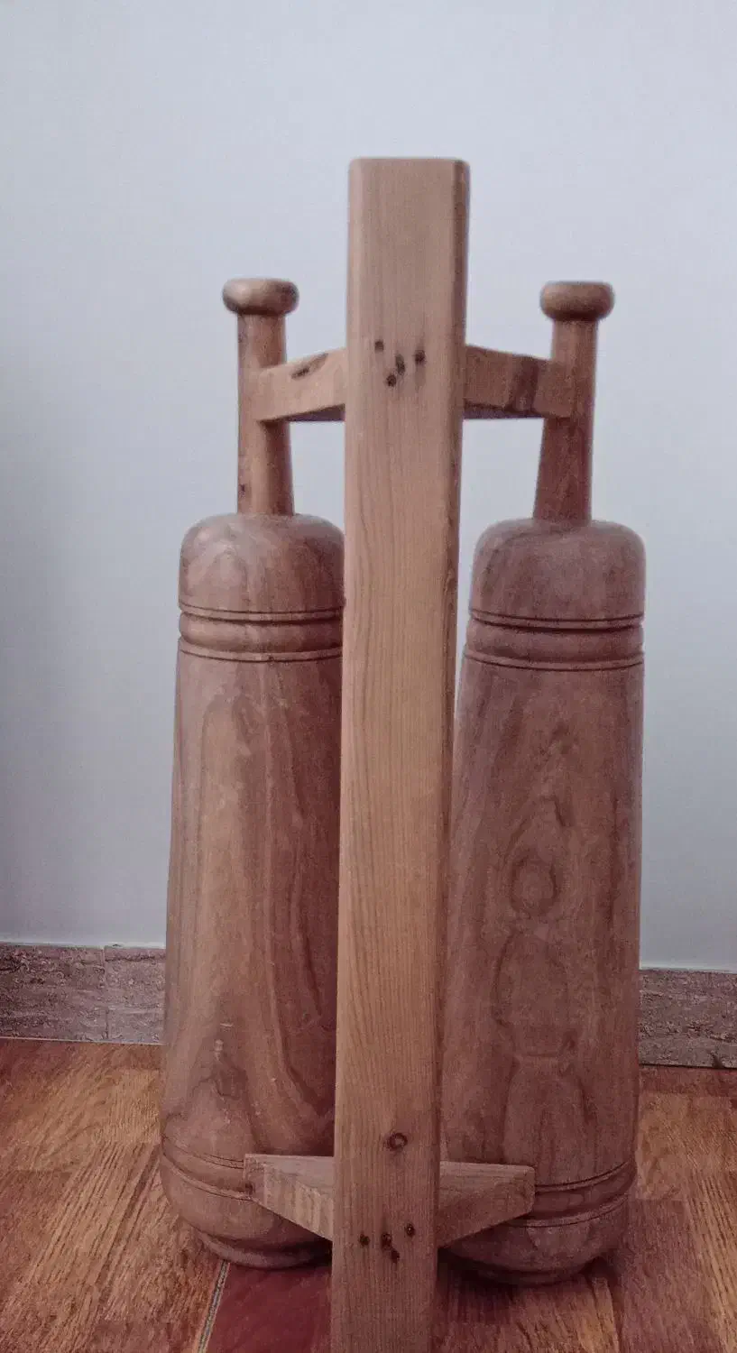 میل و تخته شناء زورخانه ای|تجهیزات ورزشی|رشت, آزادگان|دیوار