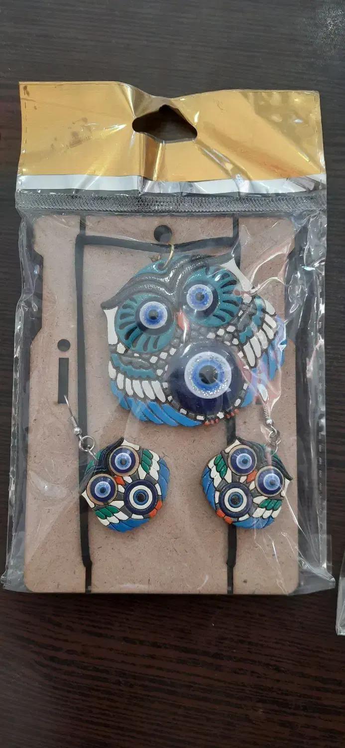 گردنبند و گوشواره چوبی|بدلیجات|کرج, گوهردشت|دیوار