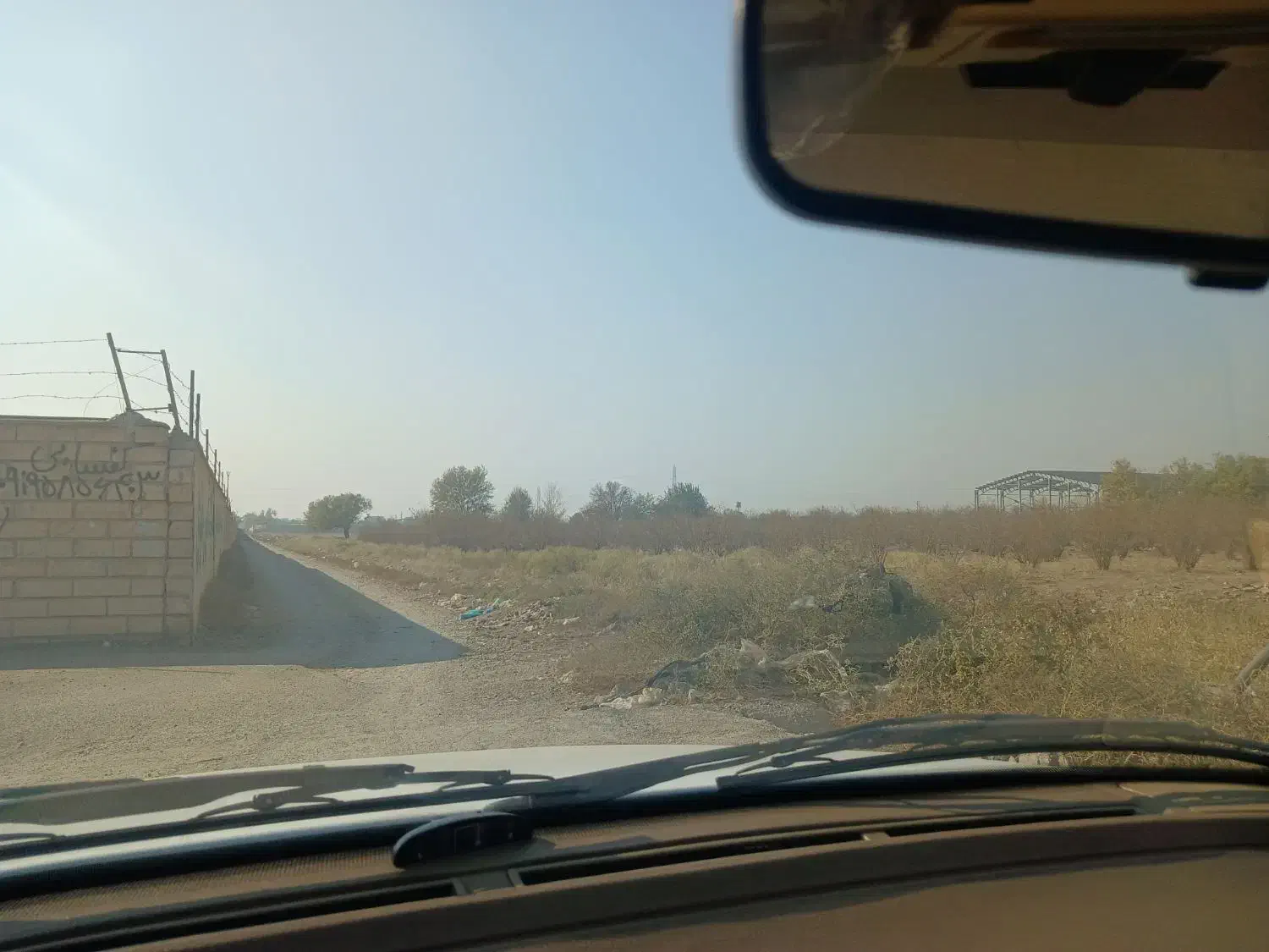 زمین چهاردیواری اجاره ای....|اجارهٔ دفتر صنعتی، کشاورزی، تجاری|قرچک, باقرآباد|دیوار