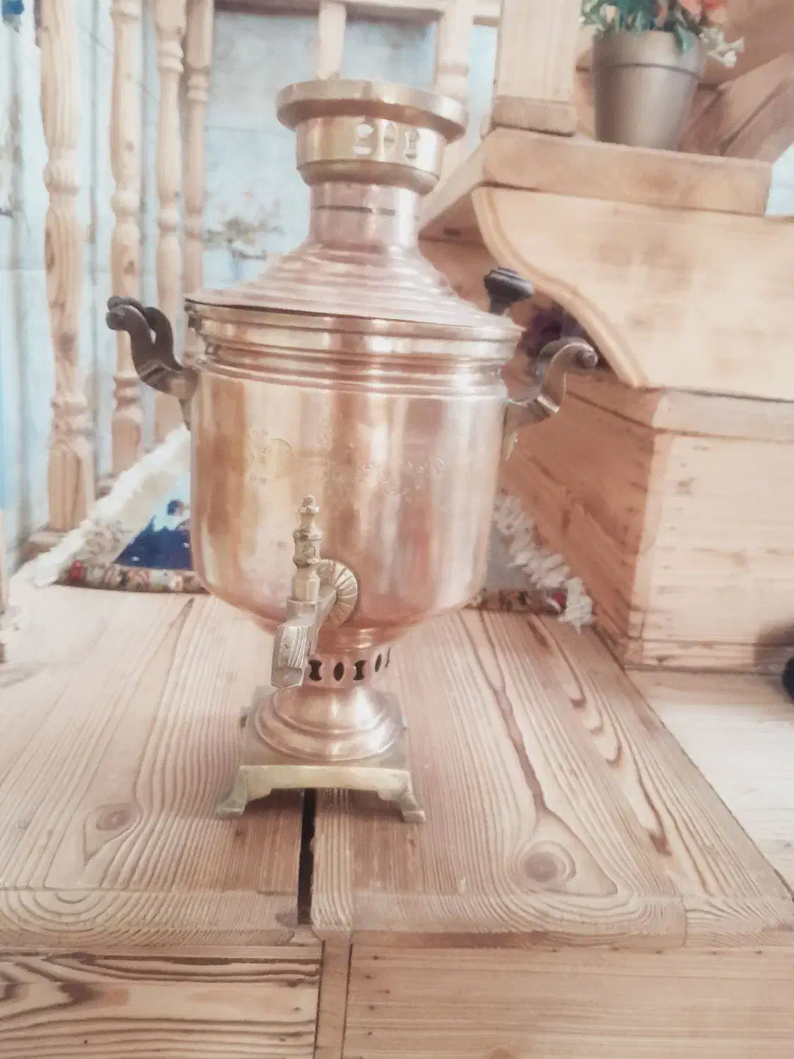 سماور روسی|سماور، چای‌ساز، قهوه‌ساز|دیلمان, |دیوار