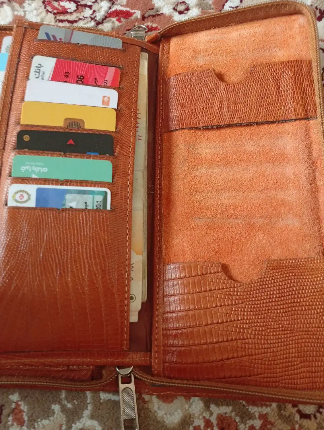 کیف پول چرم مصنوعی|کیف، کفش، کمربند|تبریز, |دیوار