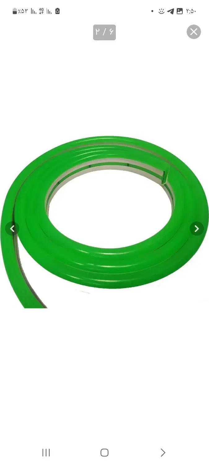 ریسه نئون فلکسی ۱۲ ولت|ریسه و چراغ تزئینی|سلماس, |دیوار