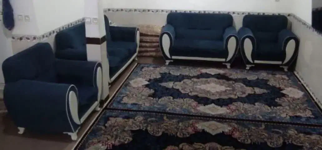 مبل سرمه ای زیبا|مبلمان خانگی و میز عسلی|ساری, |دیوار
