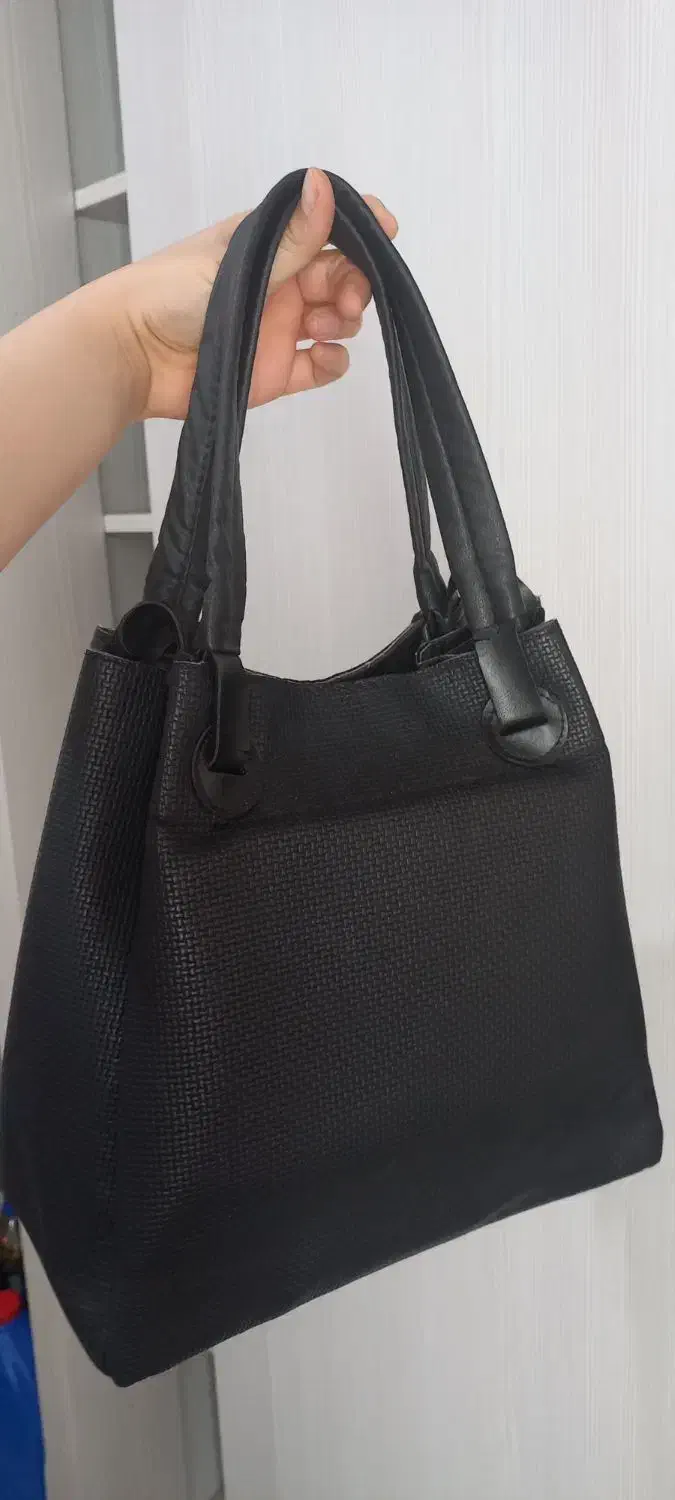 کیف دوشی دستی مشکی نو بزرگ|کیف، کفش، کمربند|تهران, شهرک کوهسار|دیوار