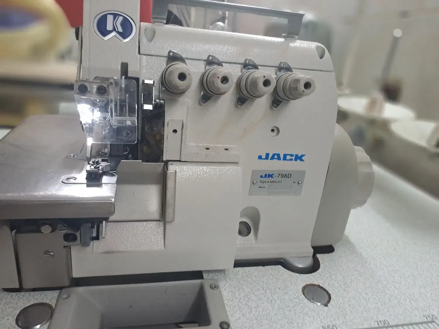 زیگزال  چهار نخ جک مدل ۷۹۸ سالم|چرخ خیاطی و ریسندگی|قرچک, مهدیه|دیوار