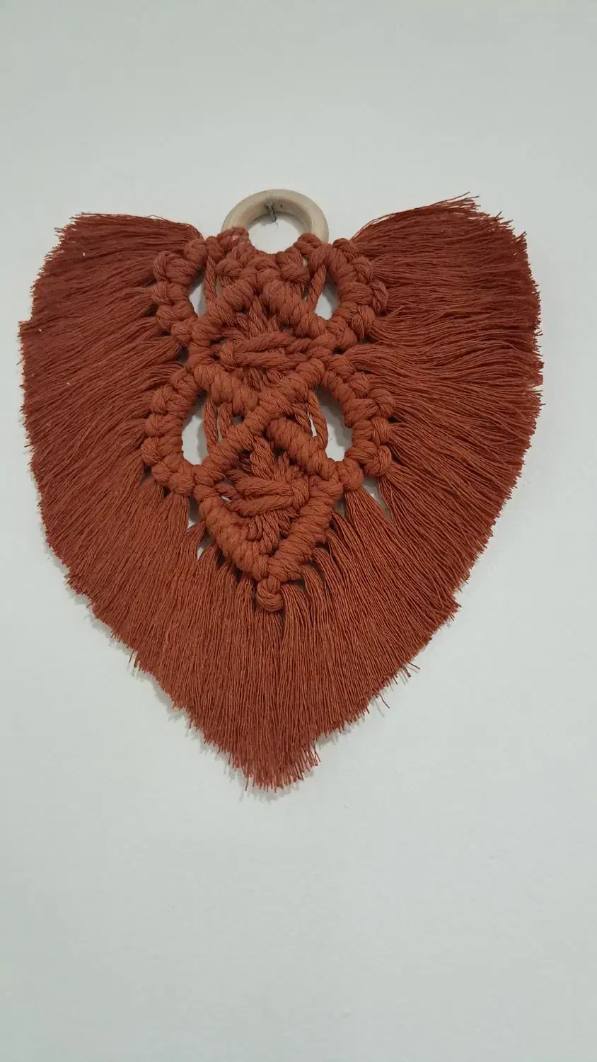 برگ مکرومه|صنایع دستی و سایر لوازم تزئینی|رشت, پیرکلاچای|دیوار