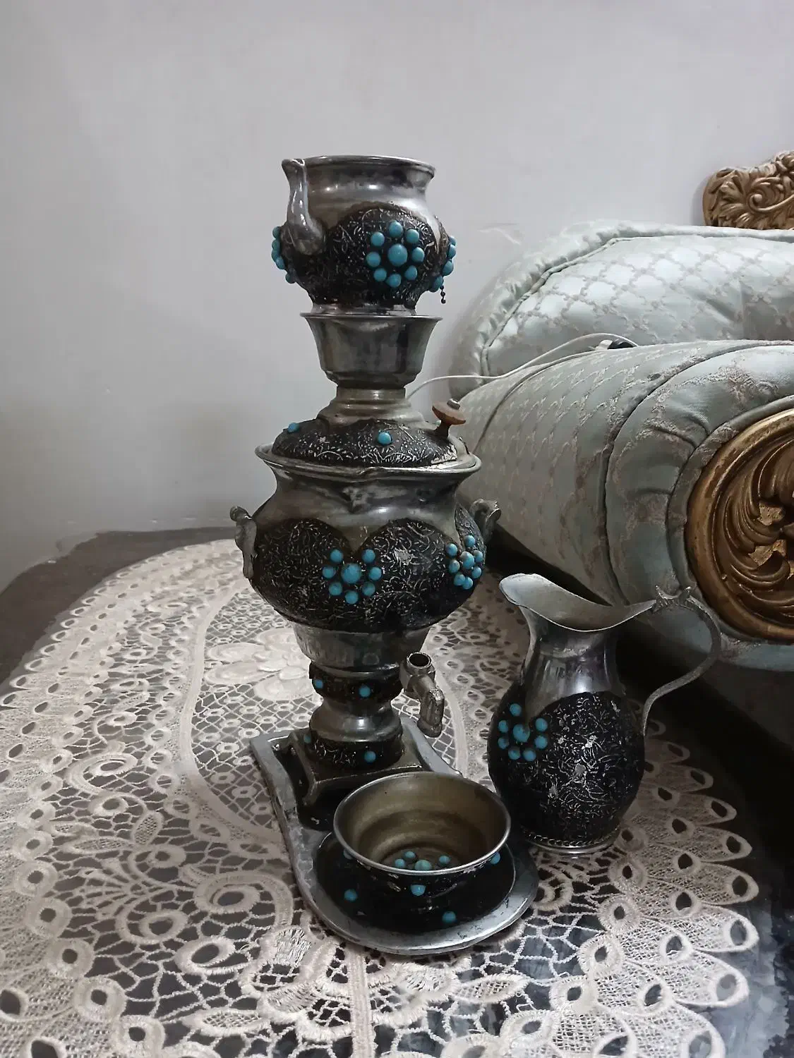 سماور دکوری|صنایع دستی و سایر لوازم تزئینی|تاکستان, |دیوار