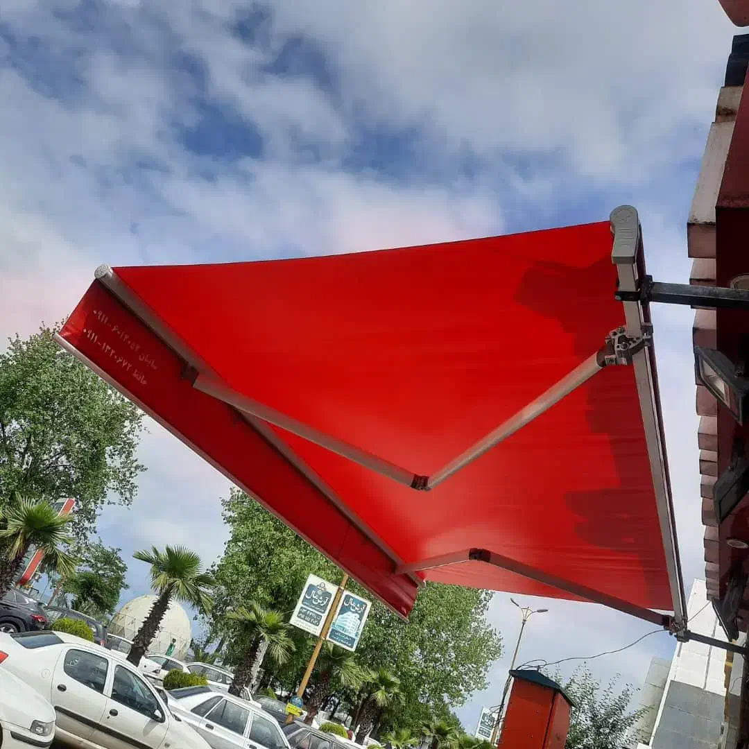 سایبان برقی چهار متری در حد نو|ماشین‌آلات صنعتی|ساری, |دیوار