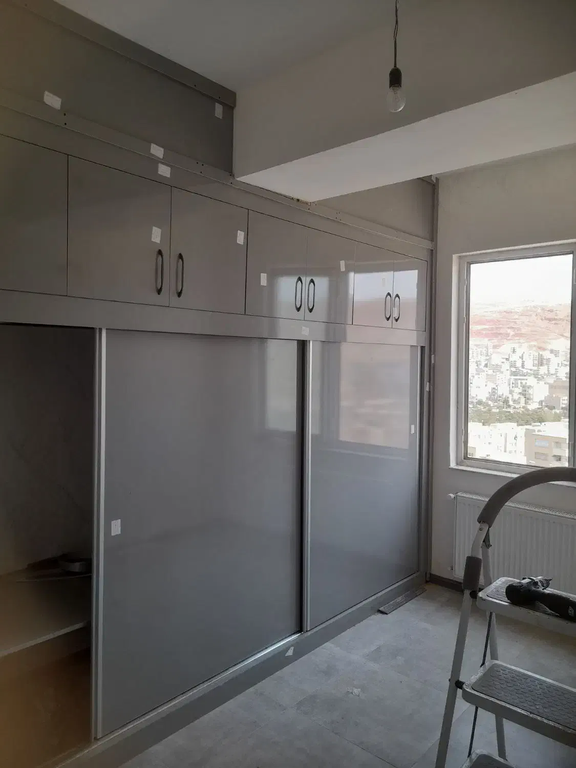 کمد دیواری درب ریلی ام دی اف|جاکفشی، کمد، دراور|تبریز, |دیوار