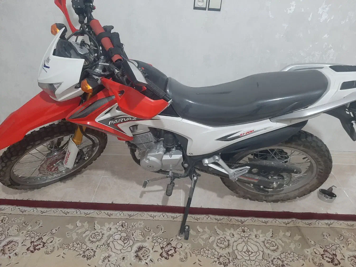 موتور تریل پرواز|موتورسیکلت|سیرجان, |دیوار