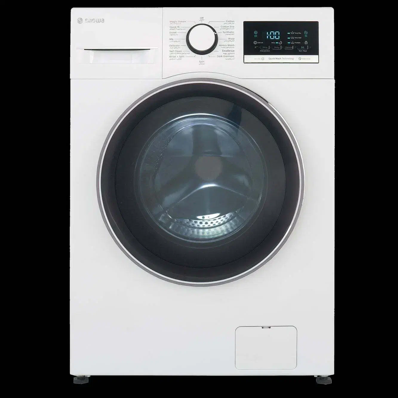 ماشین لباسشویی اسنوا 8 کیلویی|ماشین لباسشویی و خشک‌کن لباس|قرچک, مهدیه|دیوار