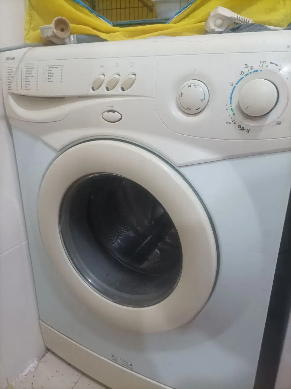 لباسشویی اسنوا|ماشین لباسشویی و خشککن لباس|پاکدشت, حصار امیر|دیوار