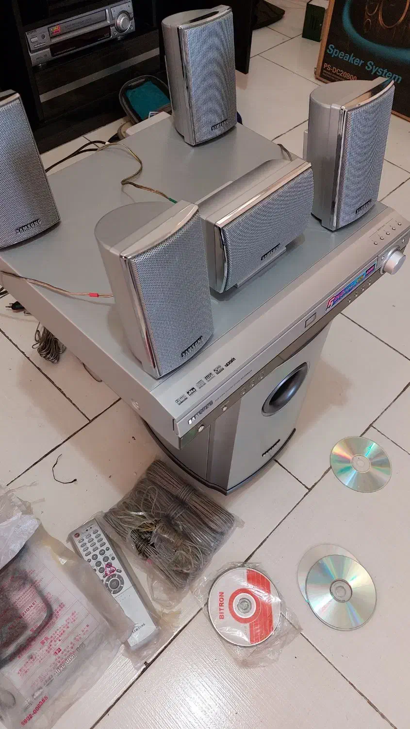 آکبند DVD5 بلوتوث رادیو AUX OPTICAL کلکسیونی|سیستم صوتی خانگی|تهران, امام زاده عبدالله|دیوار