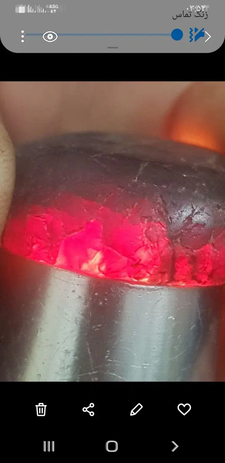 یاقوت معدنی پادپاراچا راف ۸۰ قیراتی|جواهرات|قم, پردیسان|دیوار